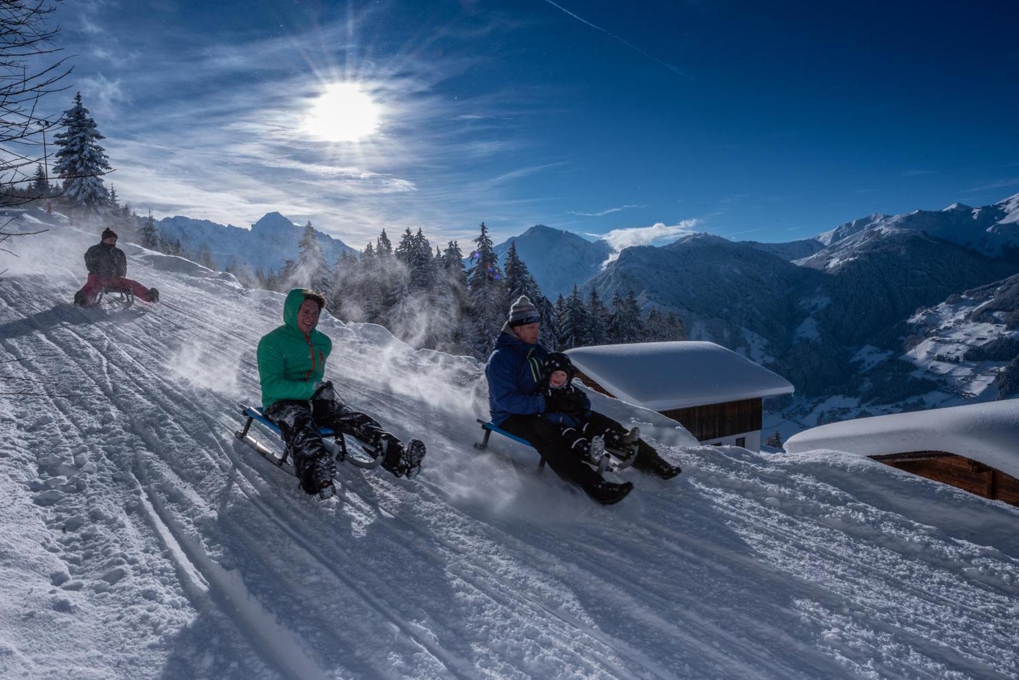 Ferienwohnung Ausblick Zillertal Hainzenberg Dış mekan fotoğraf