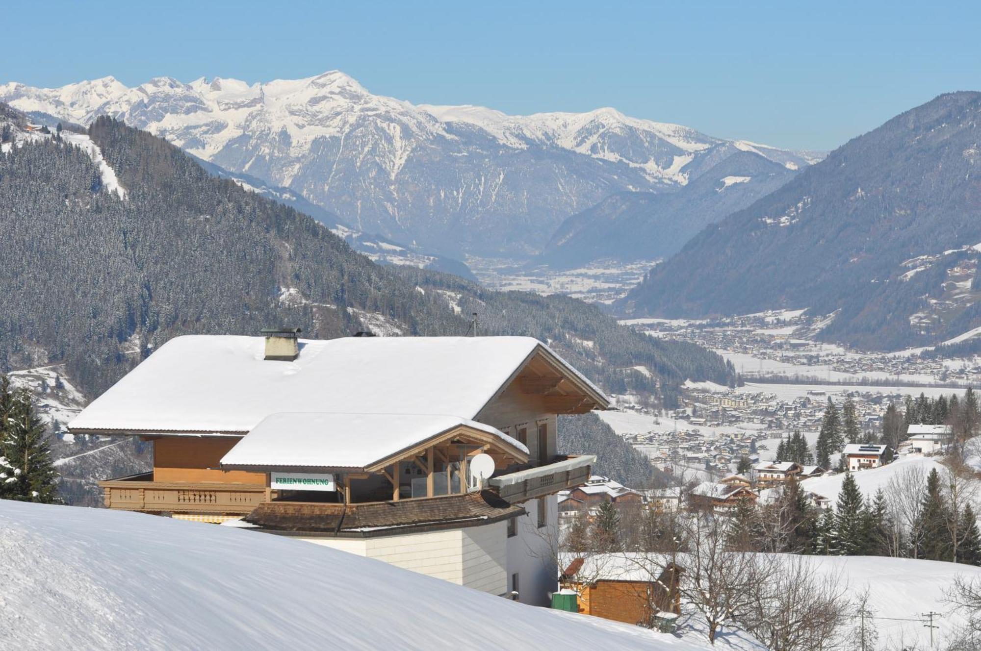 Ferienwohnung Ausblick Zillertal Hainzenberg Dış mekan fotoğraf