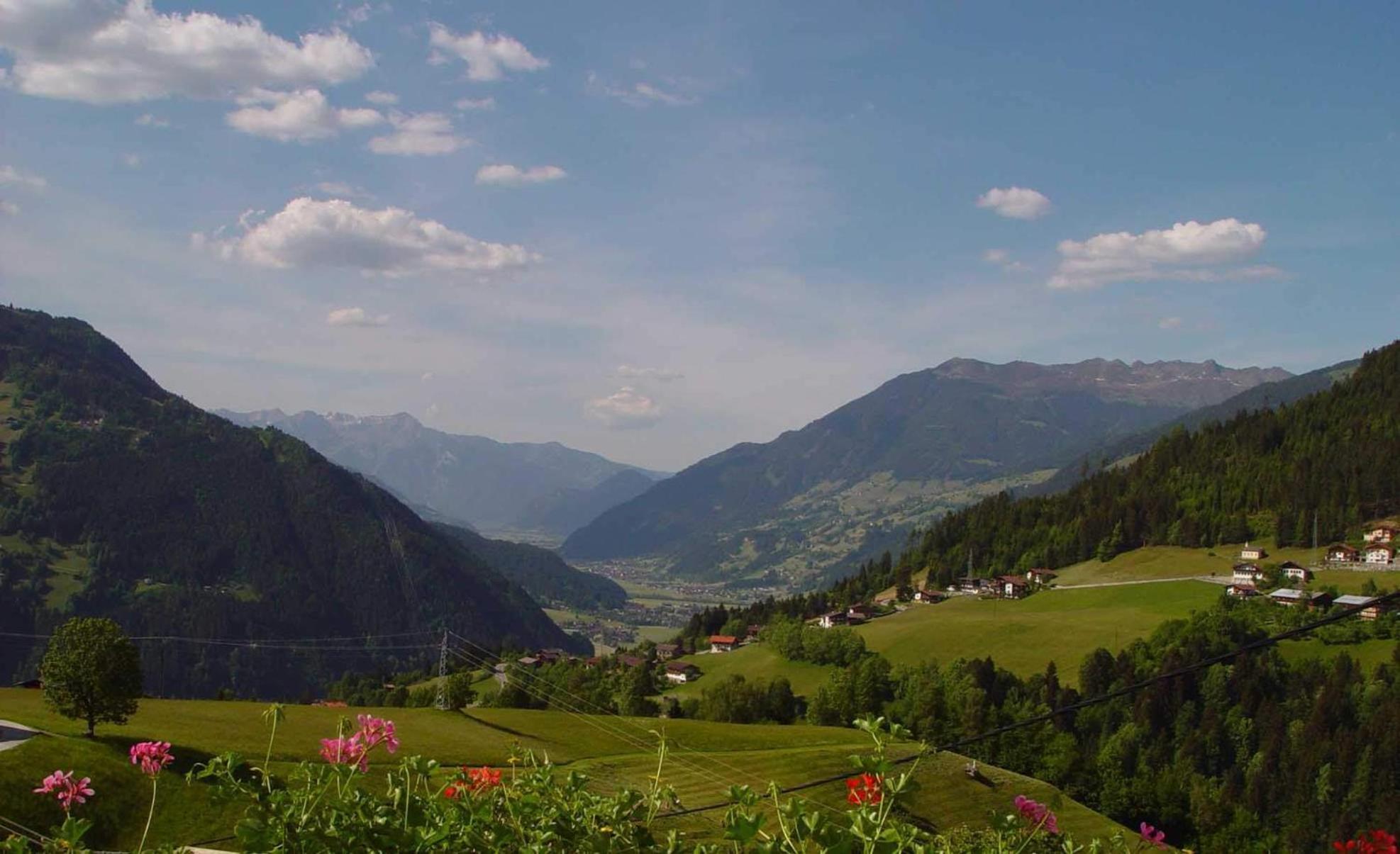 Ferienwohnung Ausblick Zillertal Hainzenberg Dış mekan fotoğraf