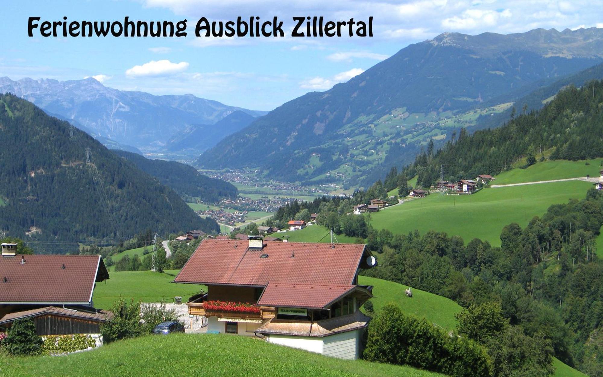 Ferienwohnung Ausblick Zillertal Hainzenberg Dış mekan fotoğraf