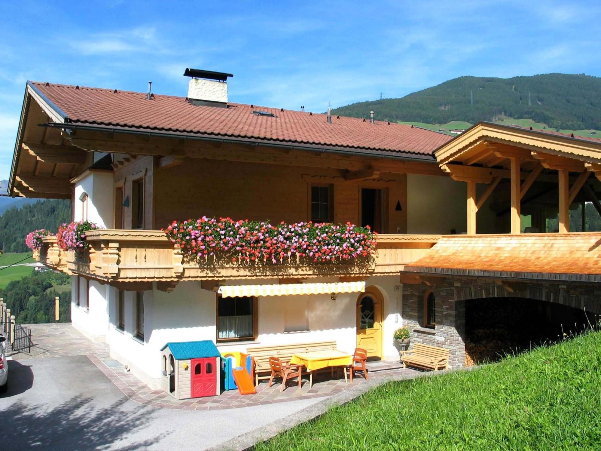 Ferienwohnung Ausblick Zillertal Hainzenberg Dış mekan fotoğraf